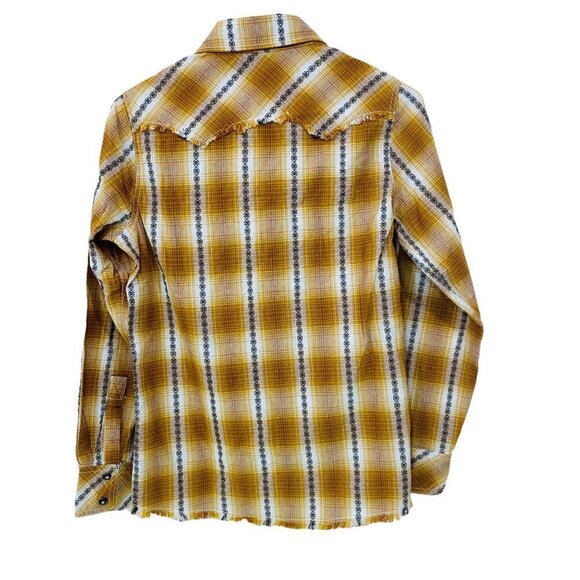 NWT Legendary Stockyards‎ Women's XS All American Western Plaid Shirt NEW - Picture 3 of 8